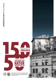 Sonderausstellung „150 Jahre Lehrstuhl für Zoologie | 50 Jahre Lehrstuhl für Geschichte der Naturwissenschaften“