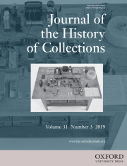 Shaping Scientific Instrument Collections
