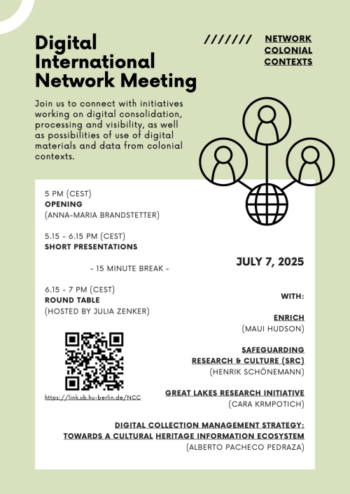 Internationales Treffen des Netzwerks Koloniale Kontexte
