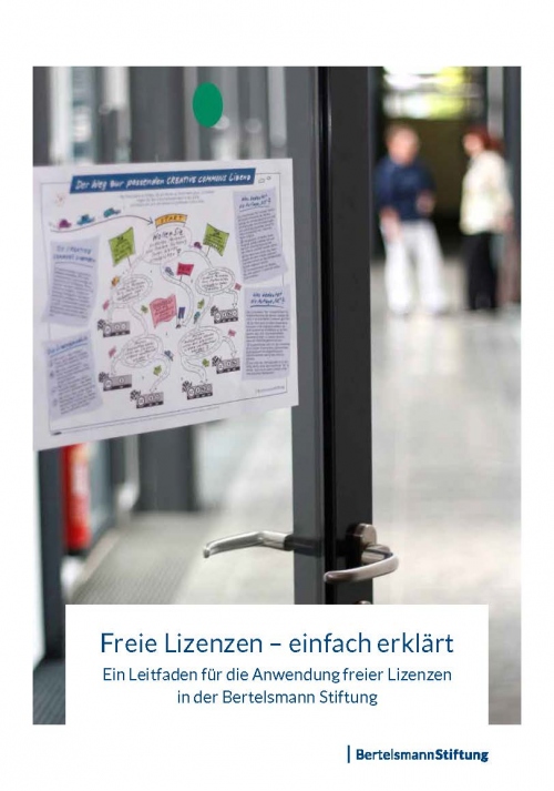 Leitfaden zum Einsatz freier Lizenzen (Bertelsmann-Stiftung)