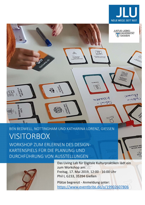 Workshop „Visitorbox: Design-Kartenspiel für die Ausstellungsplanung“