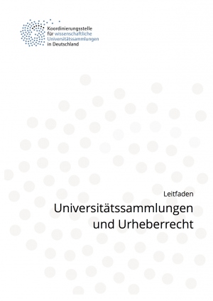 Leitfaden Universitätssammlungen und Urheberrecht (2015)