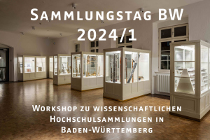Sammlungstag BW 2024/1: Workshop zu wissenschaftlichen Hochschulsammlungen in Baden-Württemberg