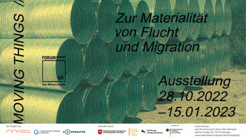 Ausstellung: Moving Things. Zur Materialität von Flucht und Migration