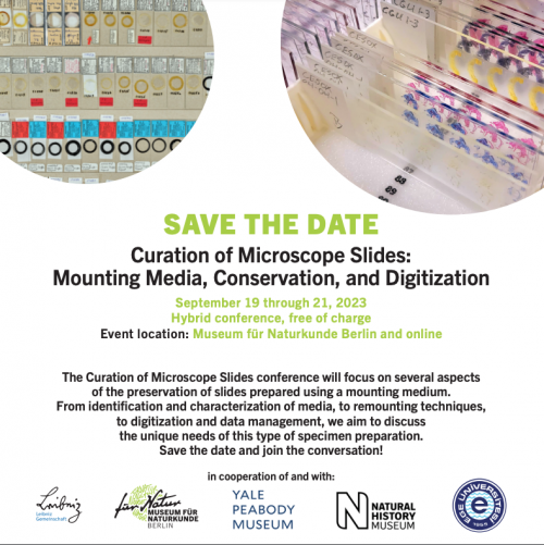 Save the Date: Curation of Microscopic Slides