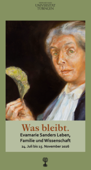 Ausstellung: Was bleibt. Evamarie Sanders Leben, Familie und Wissenschaft