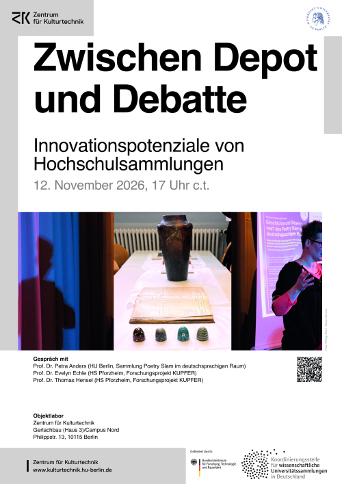 Innovationspotenziale von Hochschulsammlungen – Gespräch mit Petra Anders, Evelyn Echle und Thomas Hensel