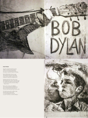 Graphische Sammlung der Universität Tübingen zeigt Künstlerbuch zu Bob Dylan von Ulrich Brauchle