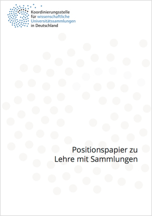 Positionspapier zu Lehre mit Sammlungen (2016)