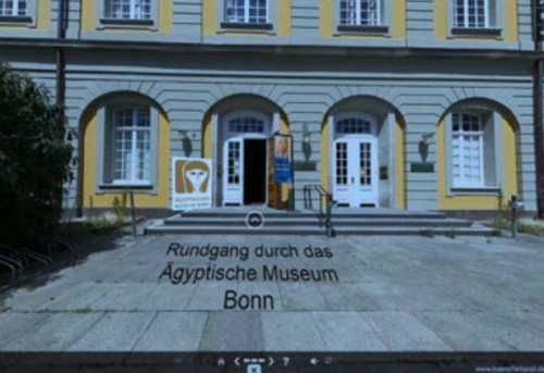 Interaktiver Vorgeschmack: Ein virtueller 360°-Rundgang durch das Ägyptische Museum der Universität Bonn