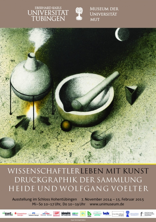 „WissenschaftlerLeben mit Kunst. Die Graphiksammlung Voelter“ – Ausstellung im Schloss Hohentübingen