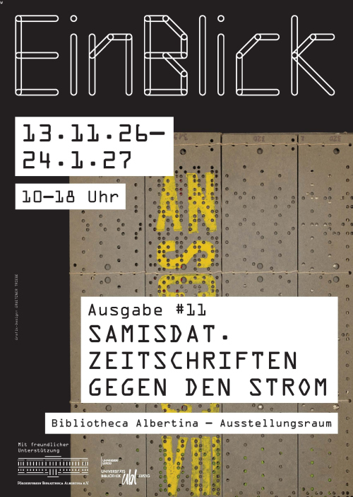 Ausstellung: Samisdat - Zeitschriften gegen den Strom