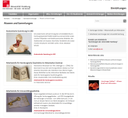 Museen und Sammlungen der Universität Hamburg online