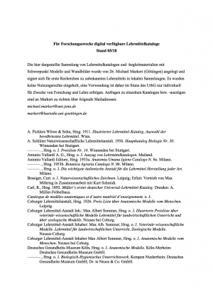 Sammlung von Lehrmittelkatalogen und -begleitmaterialien (2018)