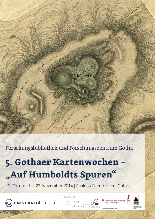 „Auf Humboldts Spuren“ - 5. Kartenwochen der Sammlung Perthes Gotha