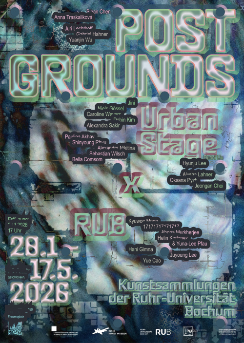 Post Grounds – Eine Ausstellung von Studierenden der Kunsthochschule für Medien Köln (KHM)