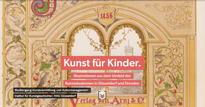 Online-Ausstellung zu historischen Kinderbuch-Illustrationen
