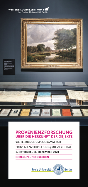 Zertifikatslehrgang: Provenienzforschung über die Herkunft der Kunstwerke