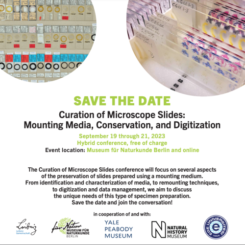 Save the Date: Curation of Microscopic Slides