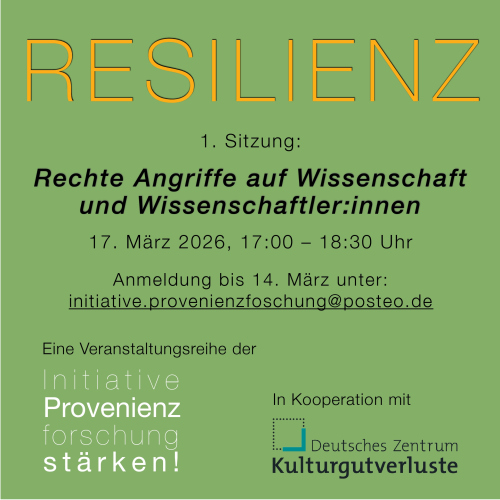 Veranstaltung: Rechte Angriffe auf Wissenschaft und Wissenschaftler:innen