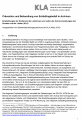 Prävention und Behandlung von Schädlingsbefall in Archiven. Empfehlungen der Konferenz der Leiterinnen und Leiter der Archivverwaltungen des Bundes und der Länder (KLA) (2016)