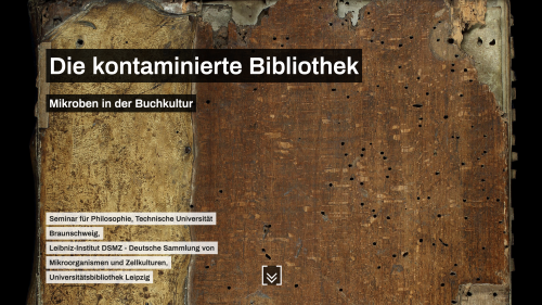 MIKROBIB – Kontamination und Lesbarkeit der Welt: Mikroben in Sammlungen zur Sprache bringen
