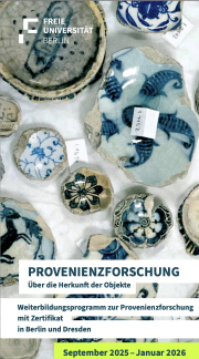 Zertifikatslehrgang „Provenienzforschung - Über die Herkunft der Objekte