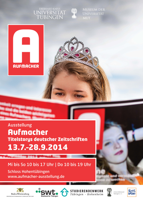 Sonderausstellung „Aufmacher. Titelstorys deutscher Zeitschriften“