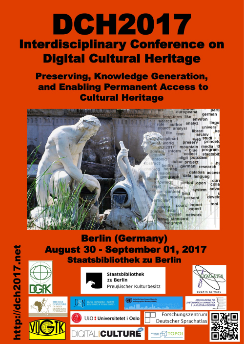 Interdisciplinary Conference „DCH 2017 – Digital Cultural Heritage“