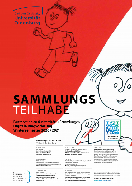 Ringvorlesung Sammlungs-TEIL-habe: Anakonda, Sägefisch und T. -Rex. Objekte aus naturkundlichen Sammlungen als Vermittler für kulturelle Teilhabe